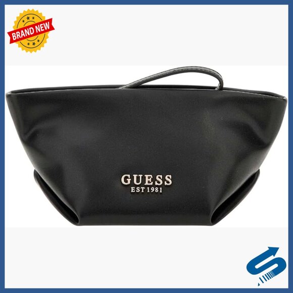 Glossy Faux Leather Handbag Zipper Closure Compact Size Travel Bag